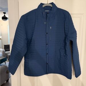 Southern Proper Navy Quilted Jacket